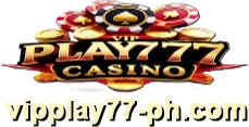 VIPPLAY77 login and register official logo for online casino and gaming app